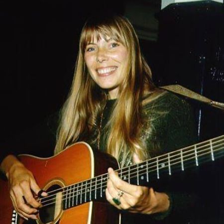 Kelly Dale Anderson's Biological Mother Joni Mitchell was photographed as Joni played guitar.